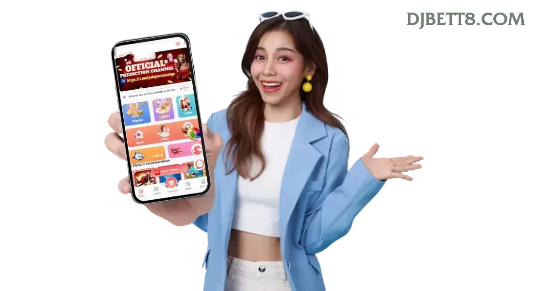 Aplicativo móvel djbet para iOS e Android